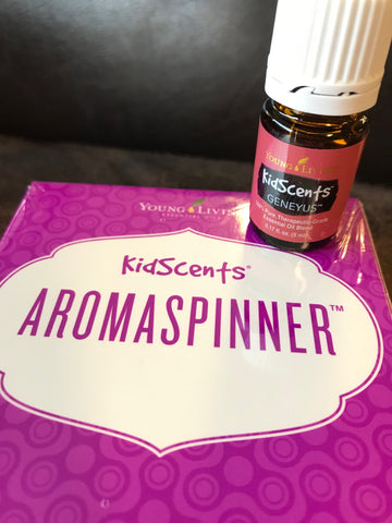 YOUNG LIVING FUN & FOCUS AROMASPINNER SET