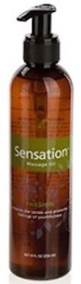 SENSATION Massage Oil 8 oz.   NEW!!
